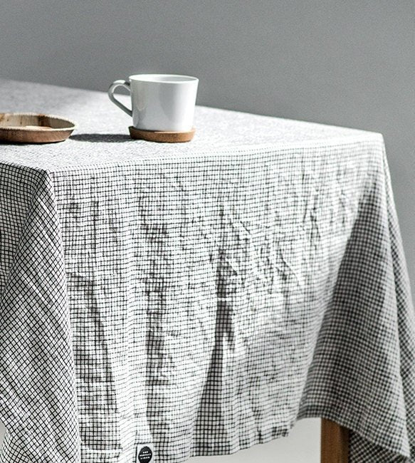 Linen tablecloth (300x138 cm | 118.1x54.3 in) - notperfectlinen