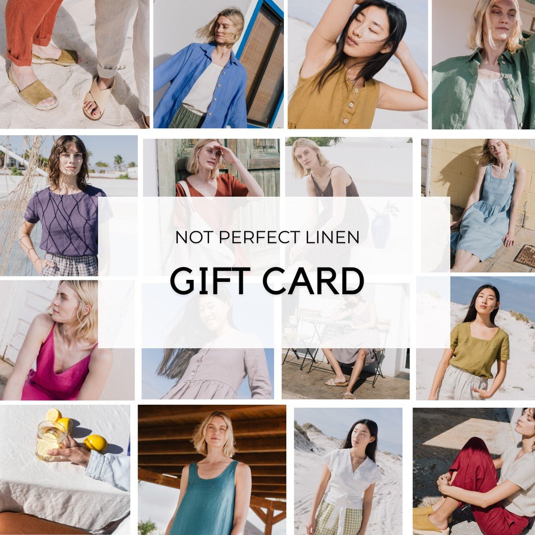 not PERFECT LINEN gift card for HER - notPERFECTLINEN