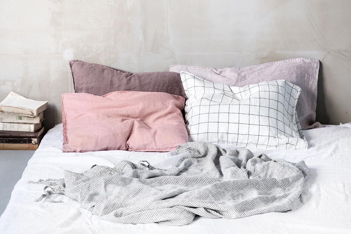 Set of 2 pillowcases QUEEN SIZE (Standard-EU) (20x30 in | 50x75 cm) - notPERFECTLINEN