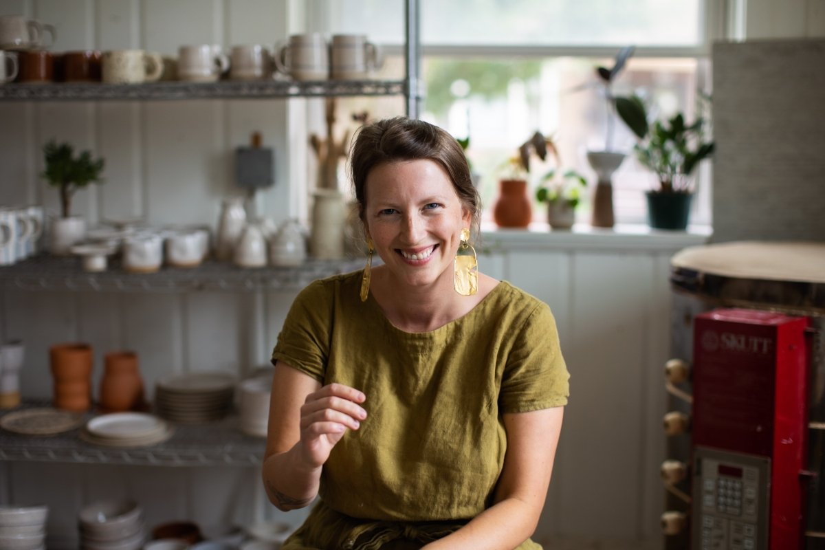 Appreciating clay as a contact with the past I Meet Kim Eckroth - notPERFECTLINEN