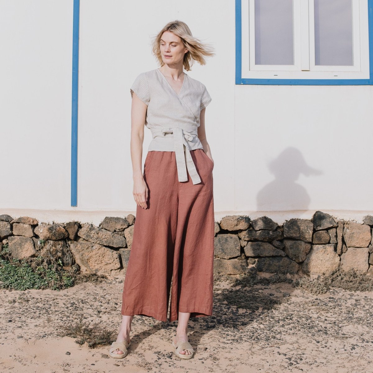 Timeless Style Guide | What to Wear with Linen Wide Leg Pants - notPERFECTLINEN