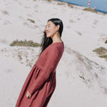 Maxi EMILIE loose linen dress - notperfectlinen