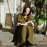 MONTMARTE oversized linen dress