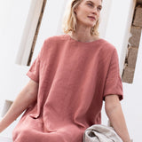 RENNES-2 oversized linen dress