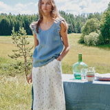 VARENNA linen top