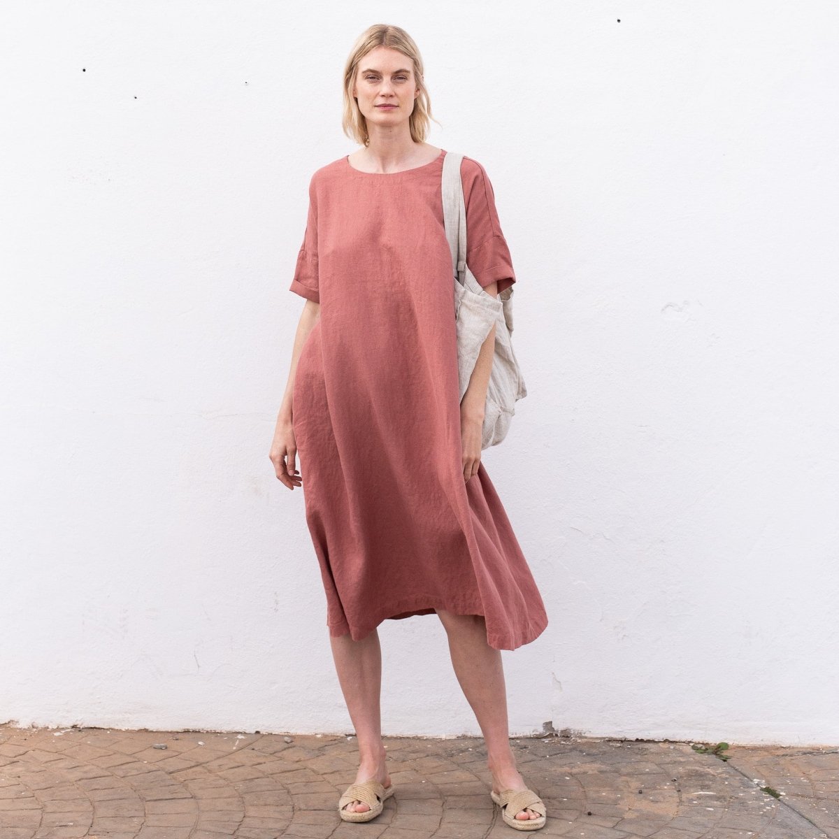 RENNES-2 oversized linen dress - notPERFECTLINEN