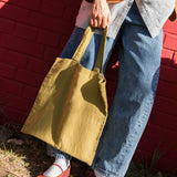 Book Lover's Linen Tote Bag
