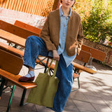 COPENHAGEN throw-on linen jacket