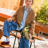 COPENHAGEN throw-on linen jacket