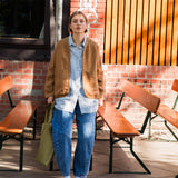 COPENHAGEN throw-on linen jacket