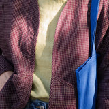 COPENHAGEN throw-on linen jacket