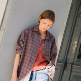 ORVAL oversized linen shirt