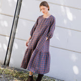 NORCIA relaxed linen dress