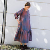 NORCIA relaxed linen dress