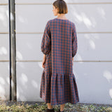NORCIA relaxed linen dress