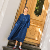 ODDA oversized linen dress