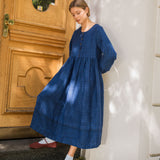 ODDA oversized linen dress