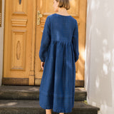 ODDA oversized linen dress