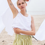 BAY-2 linen top - notperfectlinen