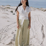 Maxi WELS wide leg linen pants - notperfectlinen