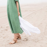 RENNES-2 oversized linen dress (Gingham Collection) - notPERFECTLINEN