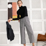 R: PUGLIA linen pants (Size: XS; Color: Oat Milk) - notperfectlinen