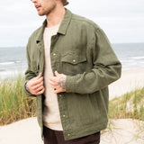 Men’s linen jacket HALDEN in HEAVY linen