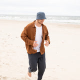 Men’s long sleeve linen shirt MONTREAL in HEAVY linen