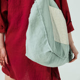 Linen Tote Bag in Succulent Green (SS24)