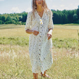 RONDA button down linen dress - notPERFECTLINEN