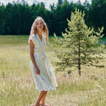 CANNES-2 wrap linen dress - notperfectlinen