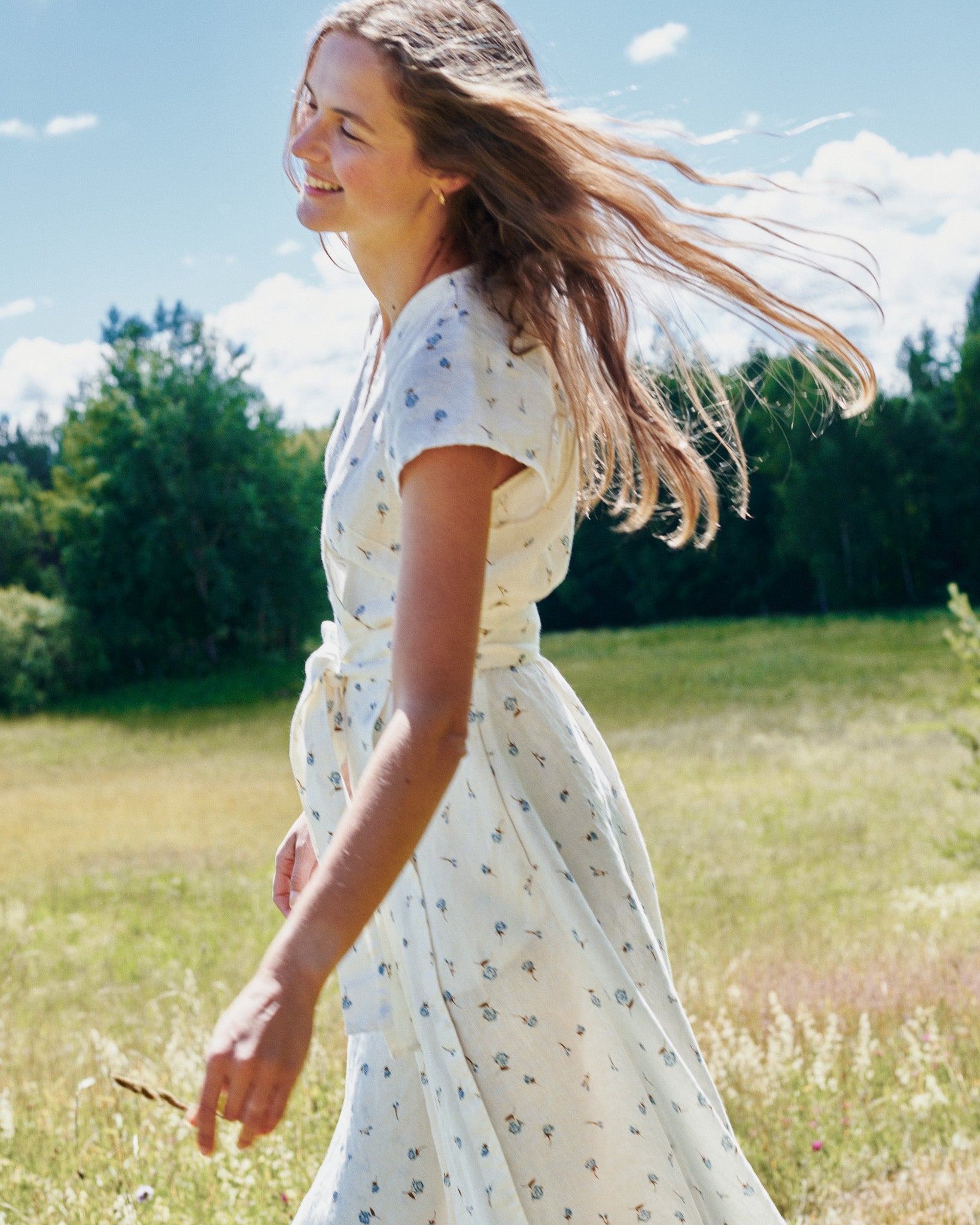 CANNES-2 wrap linen dress - notperfectlinen