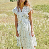 CANNES-2 wrap linen dress - notperfectlinen