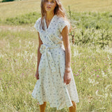 CANNES-2 wrap linen dress - notperfectlinen