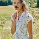 CANNES-2 wrap linen dress - notperfectlinen