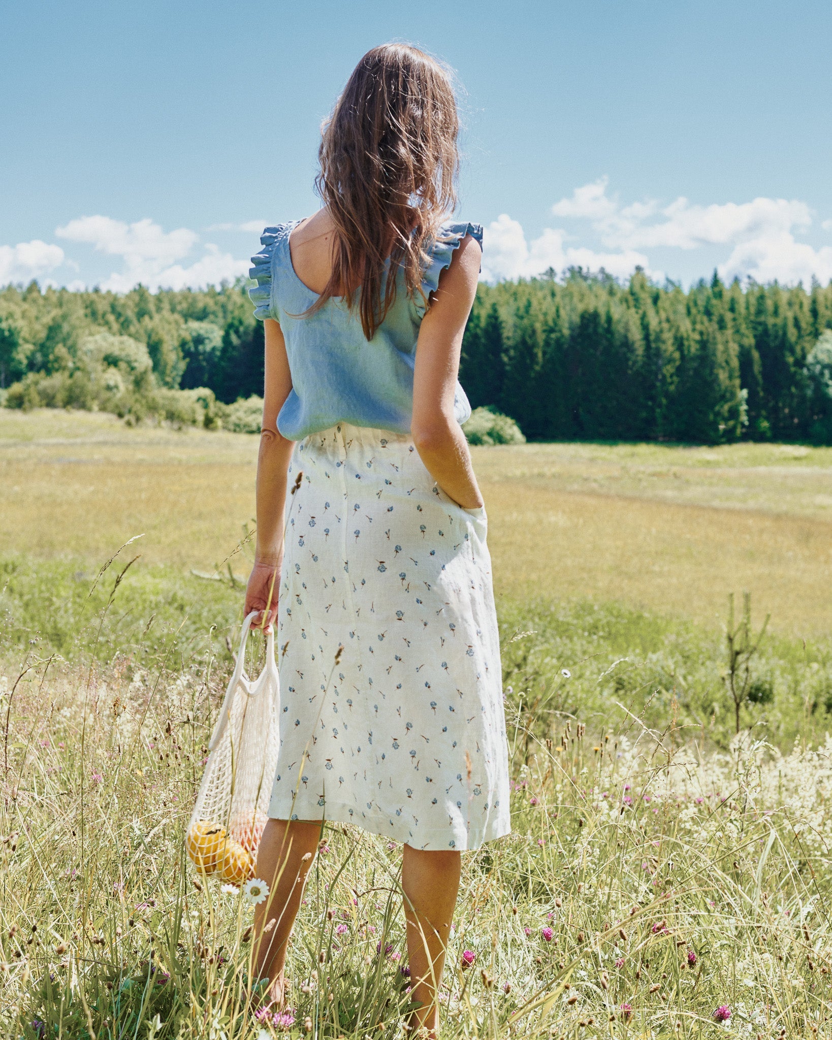 MATERA linen skirt - notperfectlinen