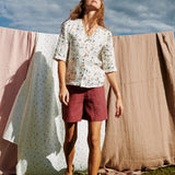 MAIN casual linen shorts