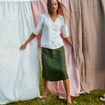 MATERA linen skirt - notperfectlinen