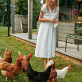 REINE waisted linen dress - notPERFECTLINEN