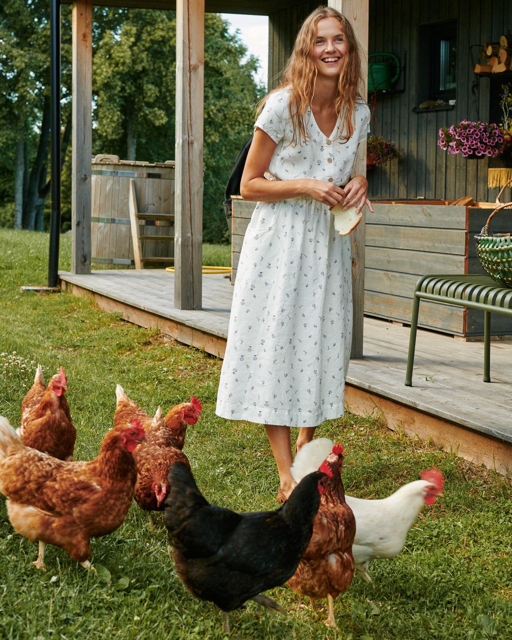 REINE waisted linen dress - notPERFECTLINEN