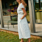 REINE waisted linen dress - notPERFECTLINEN