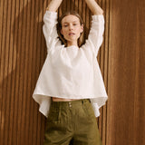 R: SOLLER shorts (Size: S; Color: Light Butter)
