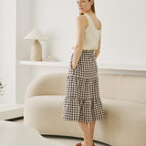 PORTO linen tank top