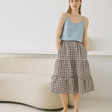 RIMINI cami linen top