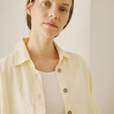 YVOIRE relaxed linen shirt