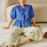 Maxi WELS wide leg linen pants