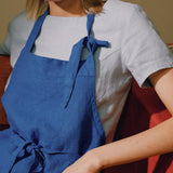 Adjustable Bib Linen Apron