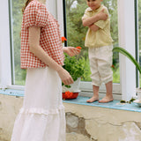 WILLOW maxi linen skirt
