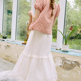 WILLOW maxi linen skirt