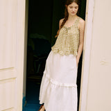 WILLOW maxi linen skirt